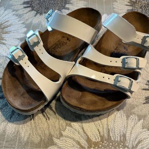Birkenstocks white 38 - Picture 1 of 8